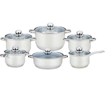 Set oale 12 piese Grunberg, Capac, Argintiu Set oale 12 piese Grunberg, Capac, Argintiu