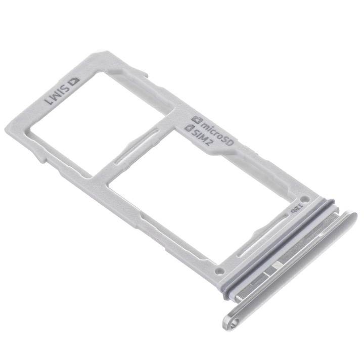 Поддръжка на SIM - карта за Samsung Galaxy S10+ G975, бял (Prism White), сервизен пакет GH98-43724B