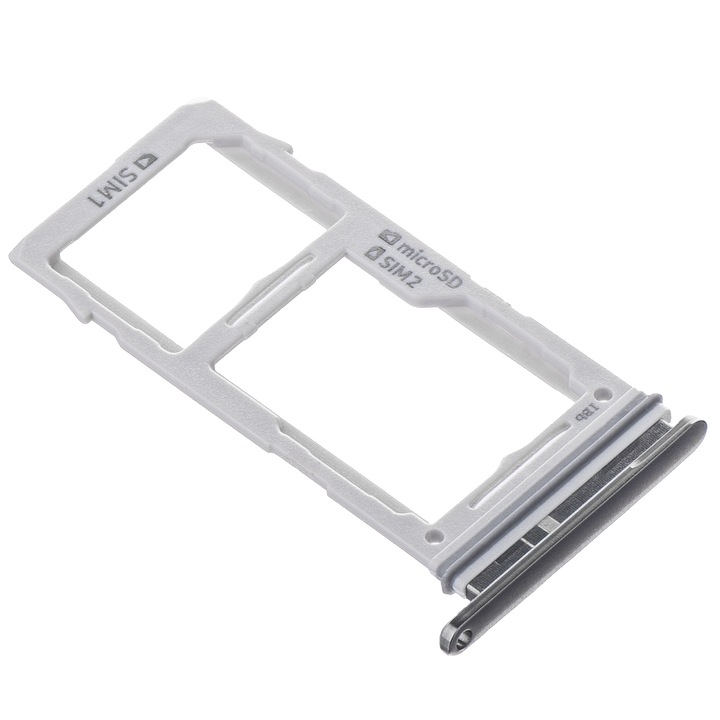 Поддържа SIM - карта за Samsung Galaxy S10+ G975, черен (Prism Black), сервизен пакет GH98-43724A