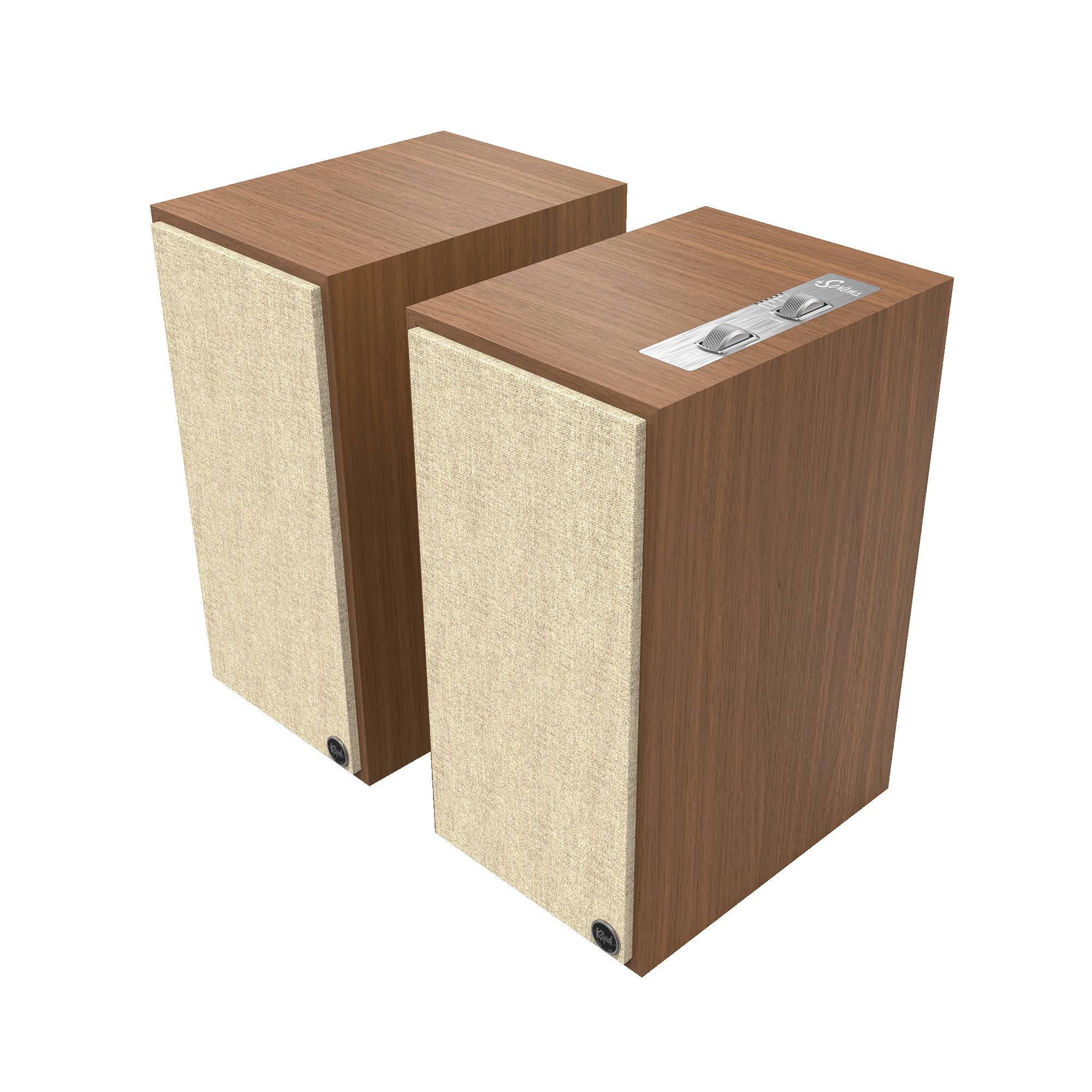 Set 2 boxe active Klipsch The Sevens, Walnut