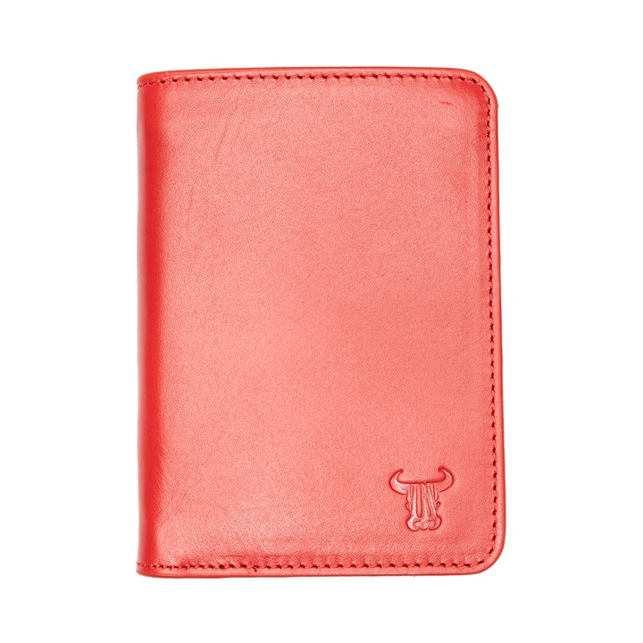 Мъжки кожен портфейл Toro Nero, Червен