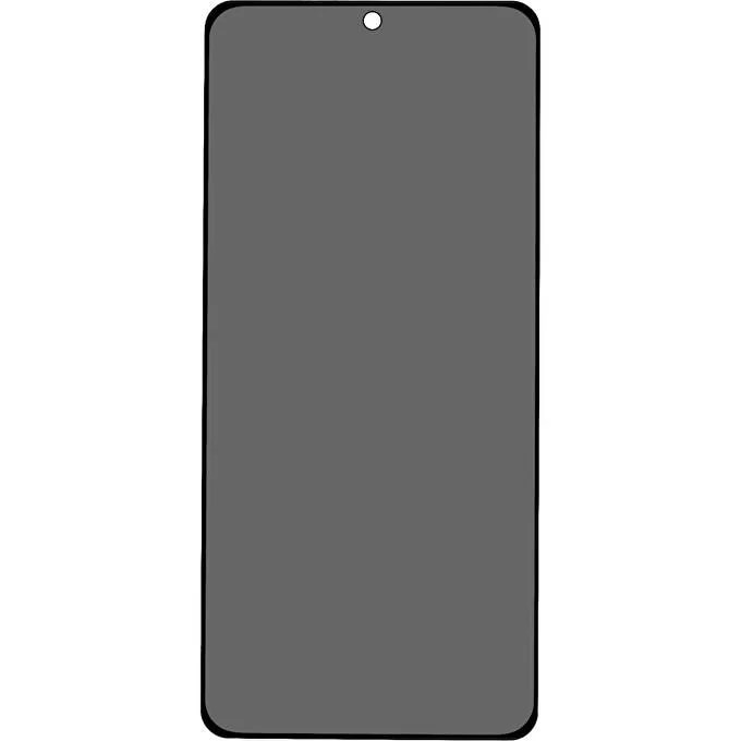Folie Privacy Compatibila cu Xiaomi Mi 11T, Full Cover, Full Glue 6D, Calitate Premium, Black
