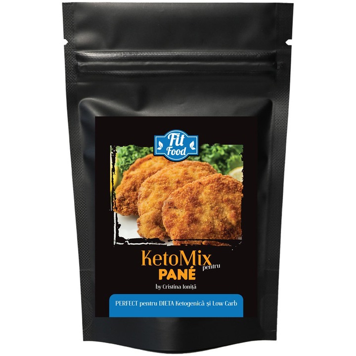 KetoMix low-carb pentru Pane, Fit Food, 250g