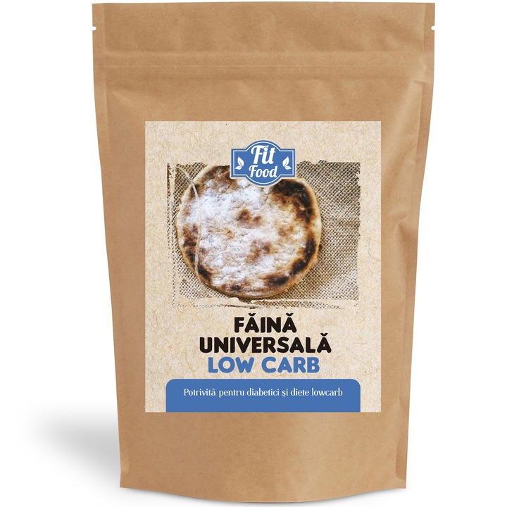 Pachet promo: 2 x Faina Universala Low Carb, Fitfood, 250g