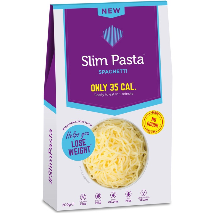 Spaghete din konjac fara clatire, Slim Pasta, 200g