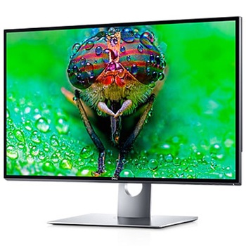 Monitor LED IPS Dell UltraSharp 32", 8K (7680x4320), 60Hz, 6ms, PremierColor, 100% Adobe RGB, 100% sRGB, 98% DCI-P3, 100% Rec 709, 2x Display Port, Hub USB 3.0, Jack, Pivot, VESA, negru/argintiu