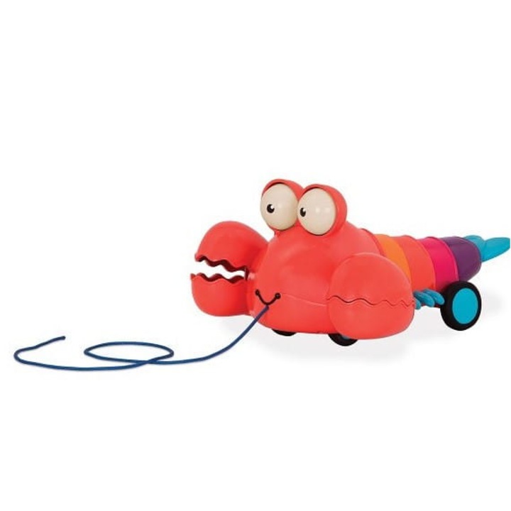 Homar cu sfoara, B.Toys, jucarie de tras, 21.6x17x10cm