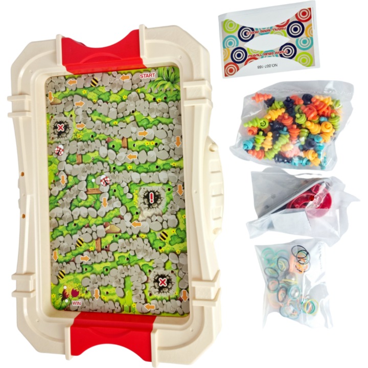 Joc educativ STEM - Construieste labririntul Bufnitel