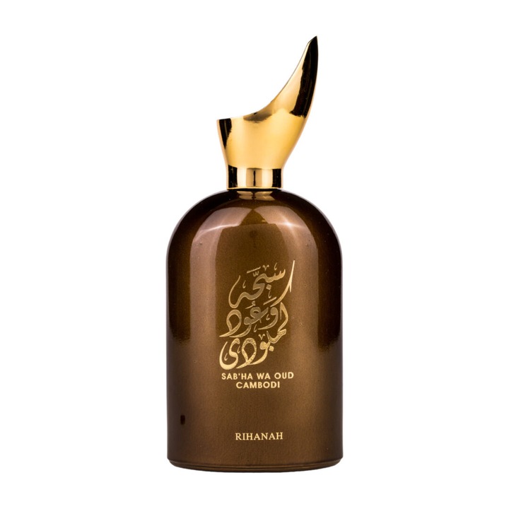 Eau de Parfum Rihanah, Sab'ha Wa Oud Cambodia, férfi, 100 ml