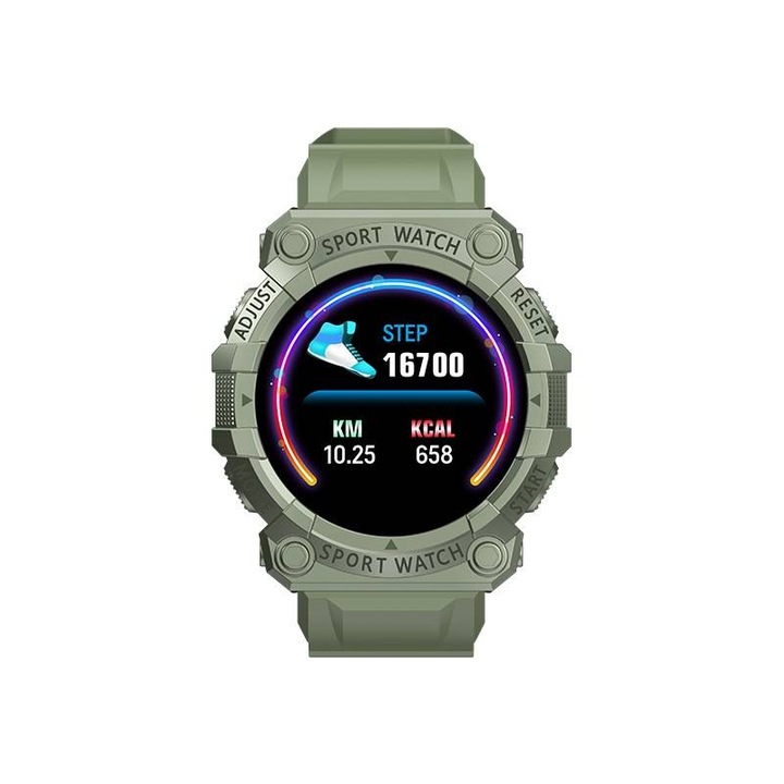 Ceas Budget Smartwatch, cu Functii Basic si Bluetooth 4.0, Verde
