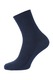 Sosete din fibra de bambus, fara presiune, bleumarin, 39 - 42