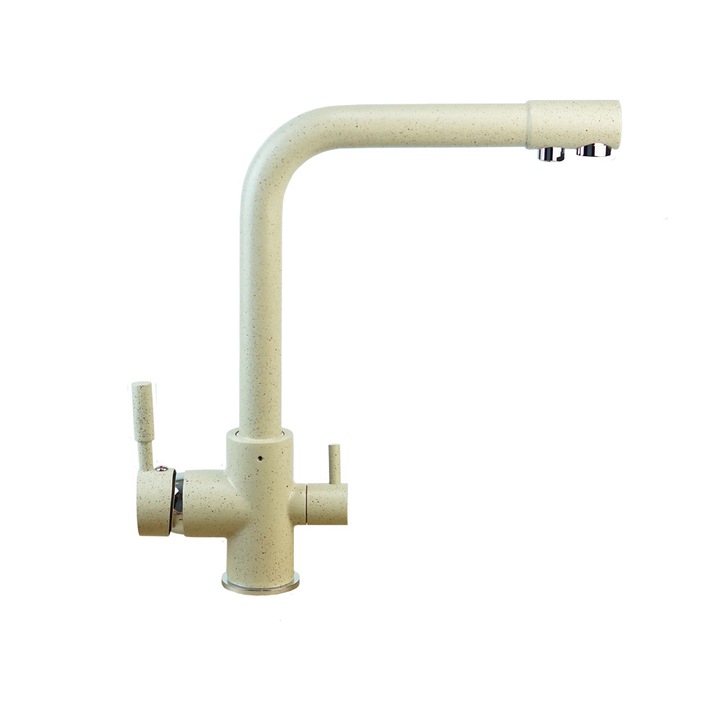 Baterie tripla compozit pentru filtre de apa