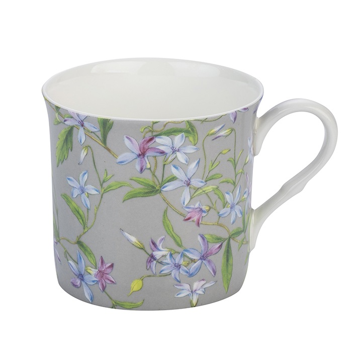 Чаша Димс-92, Амхония, 979407B, Фин костен порцелан, Сива