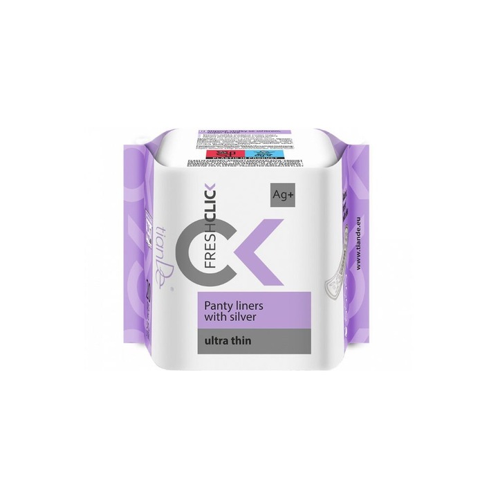 Absorbante cu ioni de argint, zilnice, ultra subtiri, TianDe, 20 buc