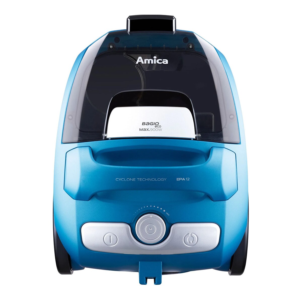 Aspirator fara sac Amica Bagio Eco VM 3041, 900 W, 1.5 l, Albastru