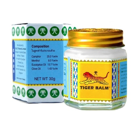 Crema pentru durerile de cap, intepaturile de insecte si durerile musculare, Tiger Balm, 30g