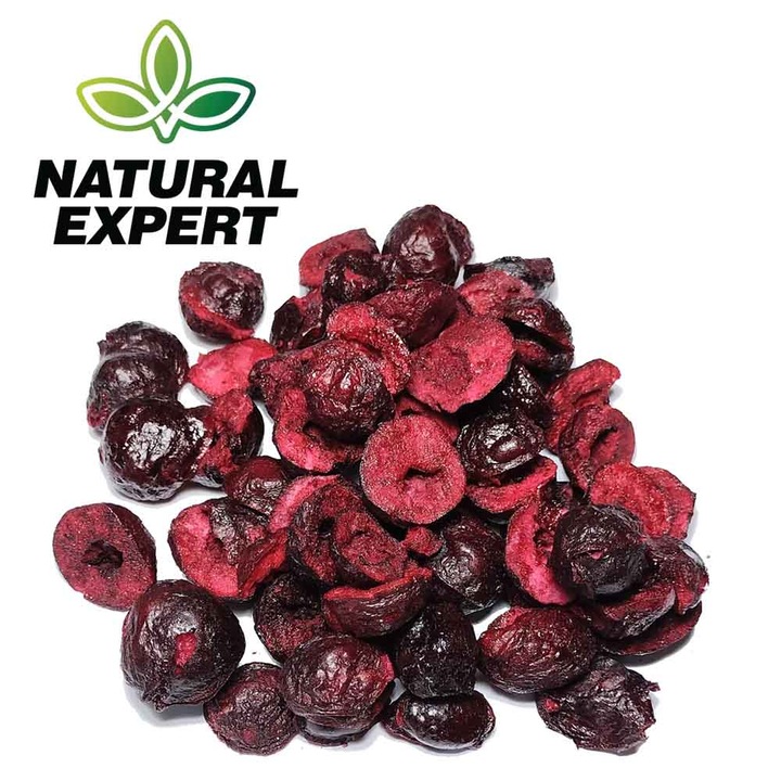 Jumatati de cirese deshidratate, Natural Expert, 500g