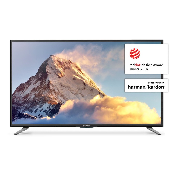 Телевизор Sharp LC-43CFE5111E, 43'' (109 см), Full HD, Графит
