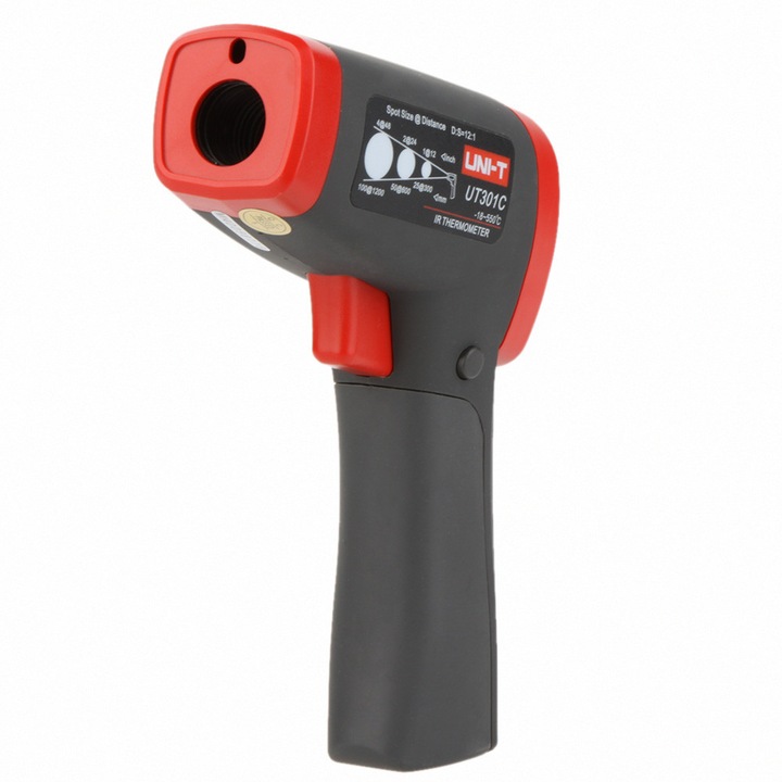 Инфрачервен термометър UNI-T UT301C - eMAG.bg