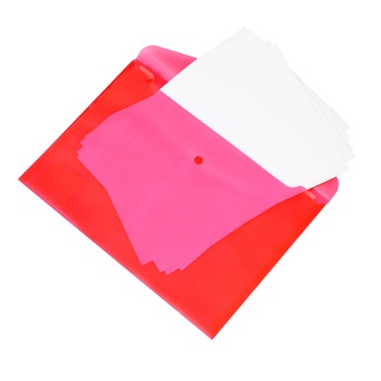 Mapa documente cu capsa Kunst Rosu A4 Mapa documente cu capsa Kunst Rosu A4