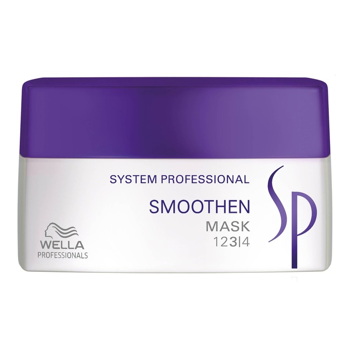 Masca de par Wella Professionals SP Smoothen pentru par indisciplinat, 200 ml