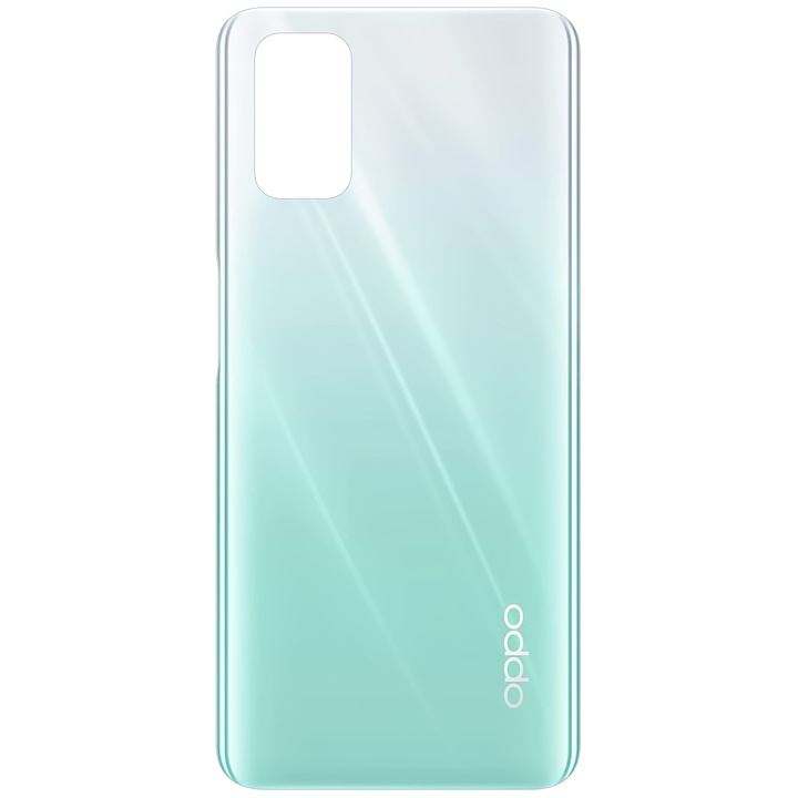 Oppo A52 / A92 / A72-vel kompatibilis akkumulátorfedél, fehér (Stream White)