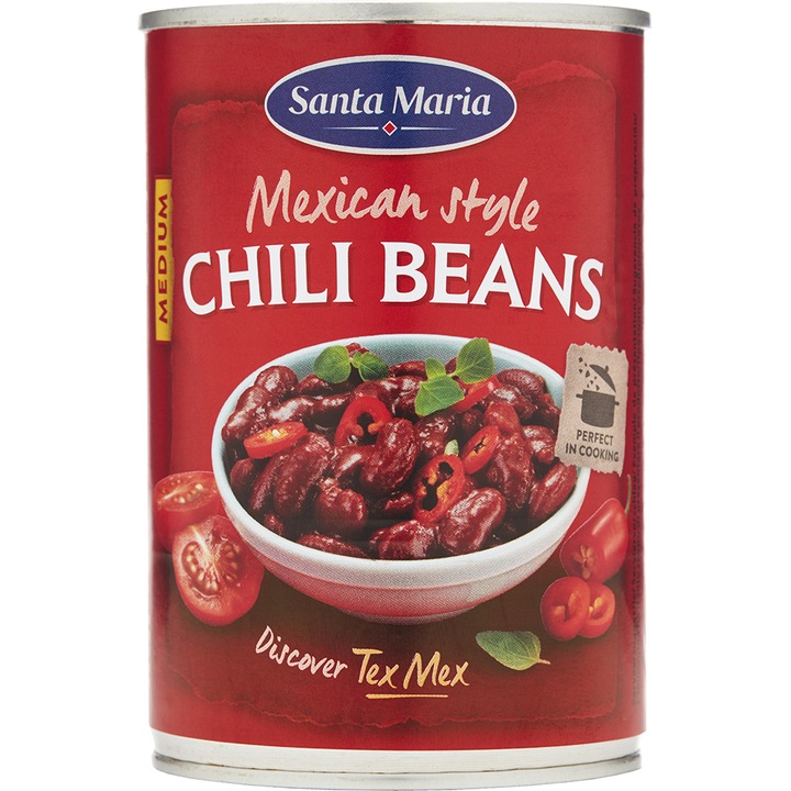 Chili Beans Santa Maria, 410g