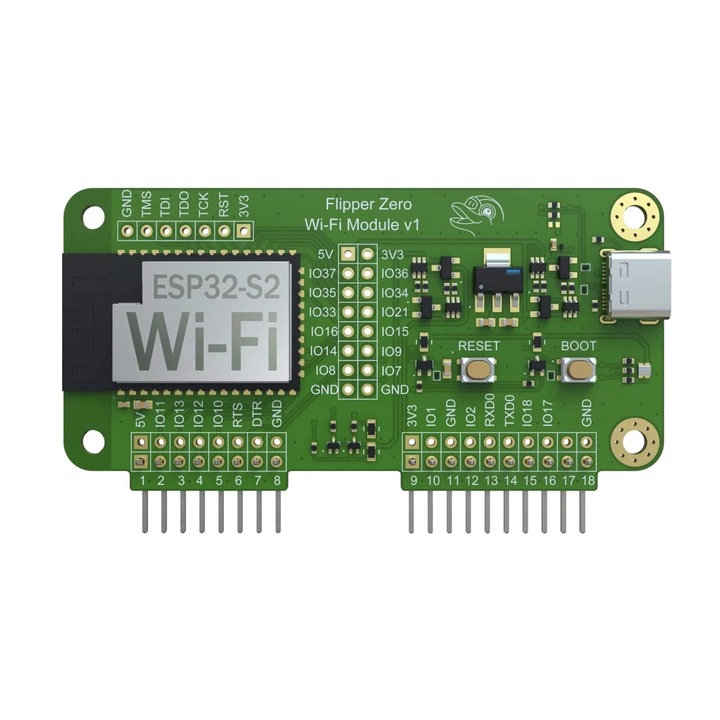 Placa de dezvoltare Wi-Fi Devboard pentru dispozitiv Flipper Zero