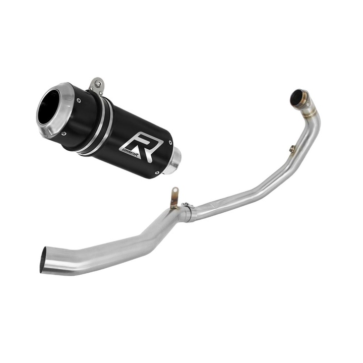 Toba de esapament motocicleta, Dominator, Pentru KTM 390 Duke 2021 - 2022, Negru