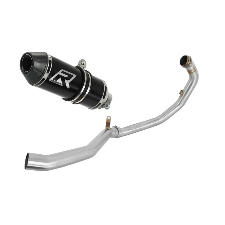 Toba de esapament motocicleta, Dominator, Pentru KTM 390 Duke 2021 - 2022, Negru