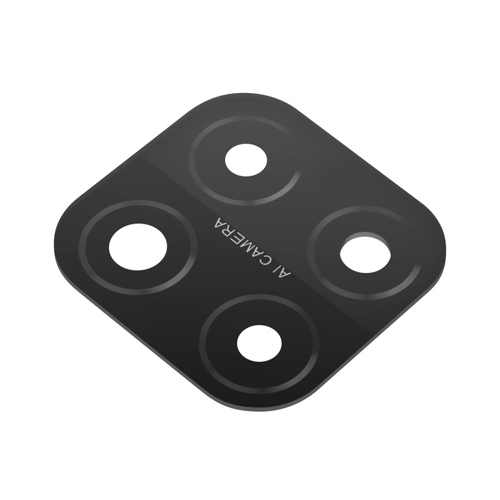 Geam Camera Spate pentru Oppo A15, Negru