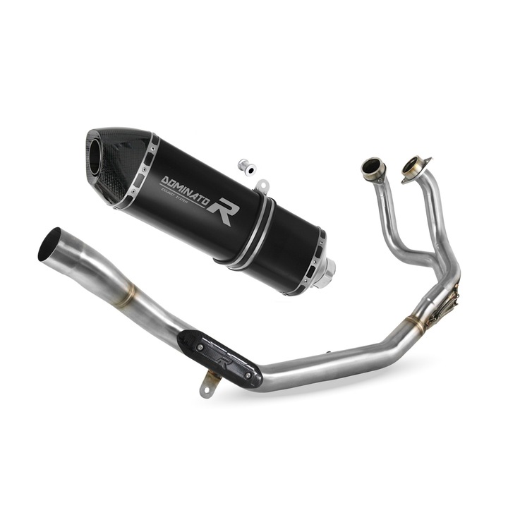 Toba de esapament, Dominator, Pentru Honda CRF 1000L Africa Twin 2015 - 2017, Negru