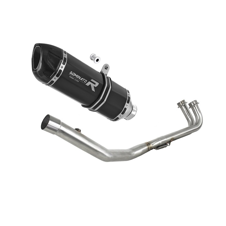 Ауспух, Dominator, За Yamaha T-MAX 500 2008 - 2011, Черен