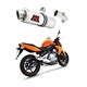 Hangtompító, Dominator, Kawasaki ER - 6 N / F 650 2006 - 2008, ezüst