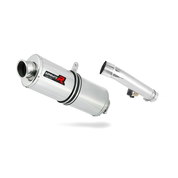 Toba de esapament, Dominator, Compatibil cu HONDA CBR 600 F2/F3, Argintiu