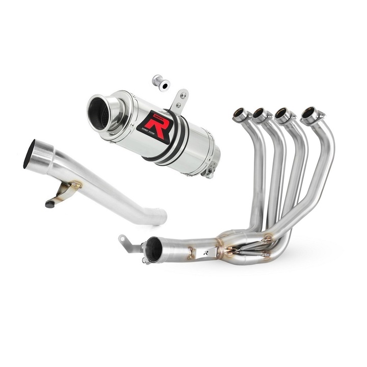 Toba de esapament, Dominator, Compatibil cu Suzuki GSF 650 Bandit N/S, Argintiu