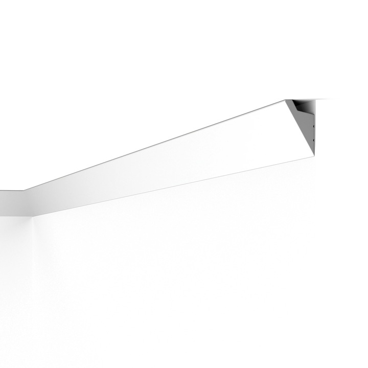 Cornisa decorativa din polimer dur IL4, 60mmx36mm, lungime 2m