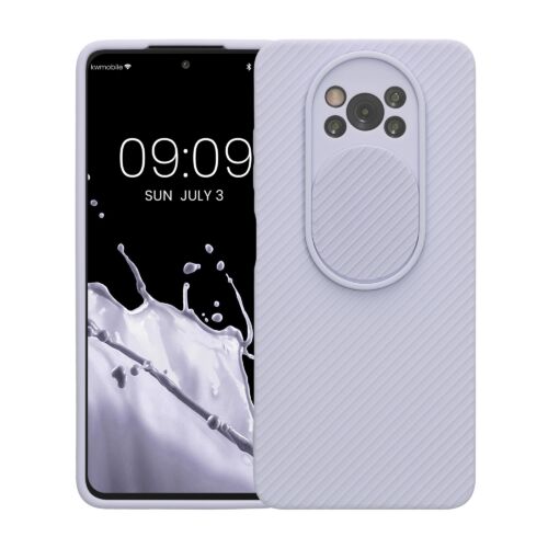 kwmobile TPU Silicone Case Compatible with Xiaomi Poco X3 NFC/Poco X3 Pro -  Case Soft Cover - Don't Touch My Phone White/Black