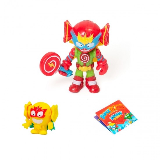 Figurina Mash Crash cu accesoriu SuperThings seria Kazoom Kids S1 