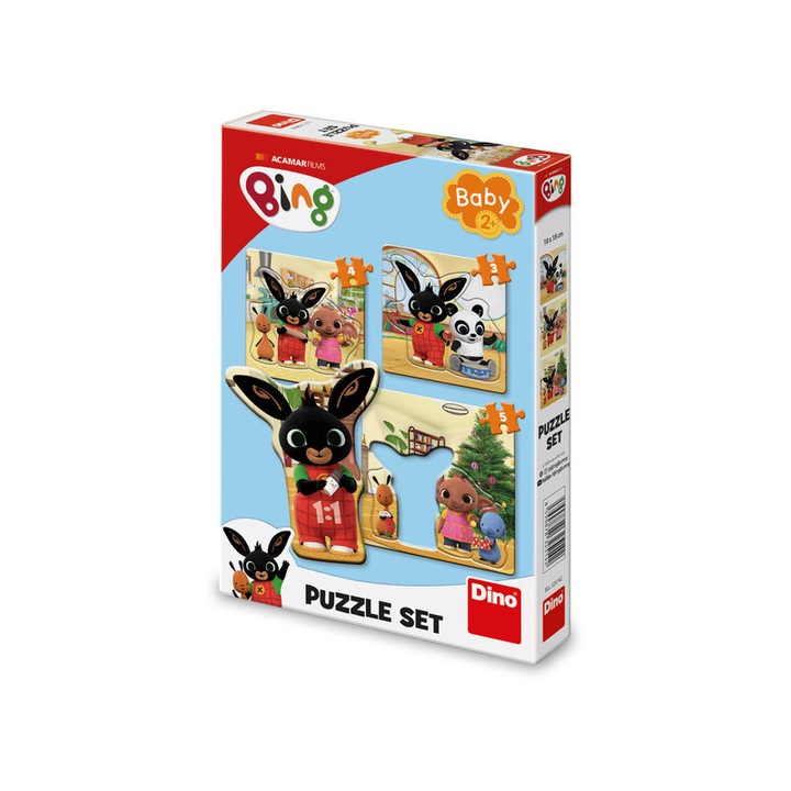 Bing бебешки пъзел 3-5 бр