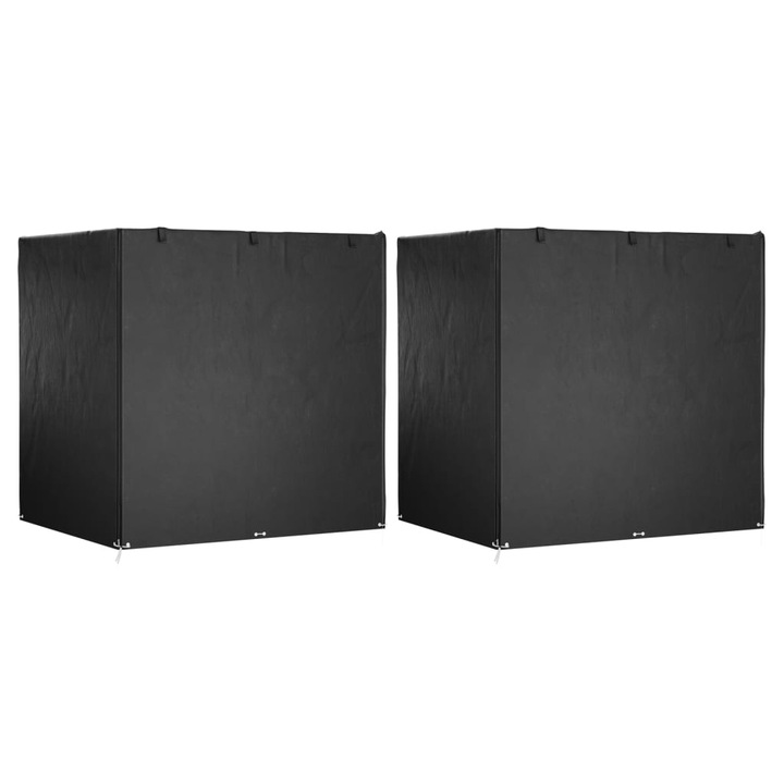 vidaXL 2 db polietilén hintapadhuzat 12 fűzőlyukkal 220x177x220cm 2.56 kg 3155383