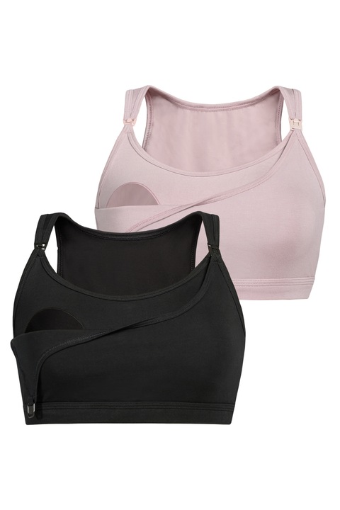 Дамско горнище за кърмачки, Памук, Maya, Teyli, Черен/Какао