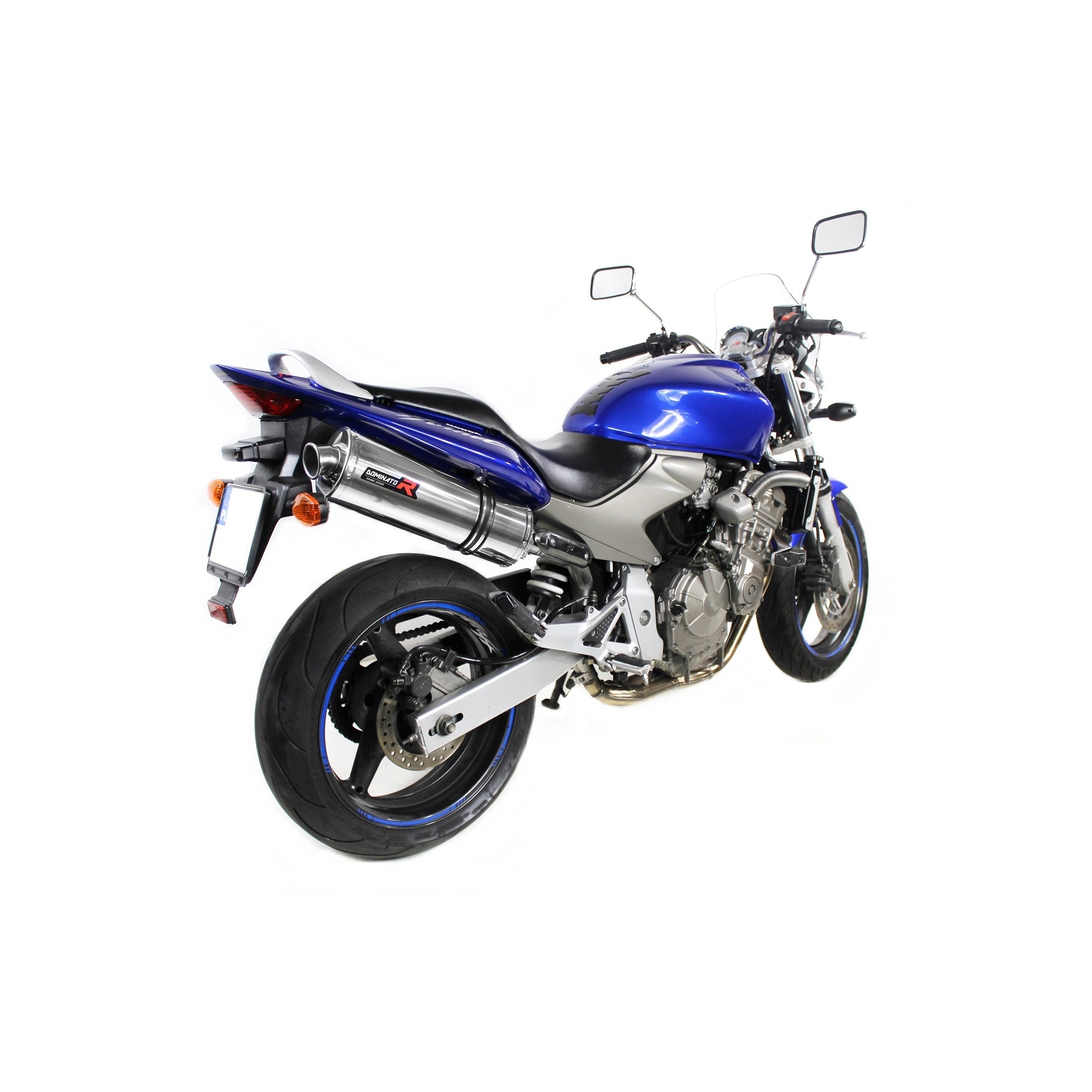 Exhaust For Honda Hornet 600 2003-2006 Ovale Titanium