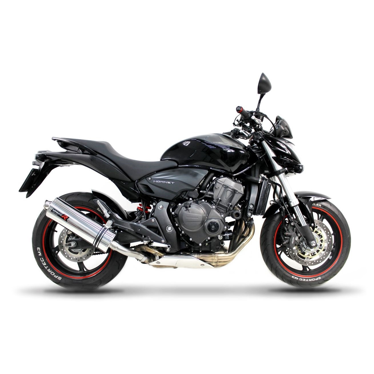 DOMINATOR Schalldämpfer Für Honda CB 600F Hornet 2003-2006, OV-Auspuff, Sportauspuff