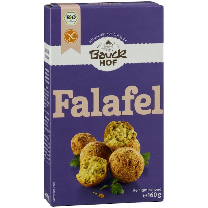 Mix Falafel Eco Bauckhof, fara gluten, 160g