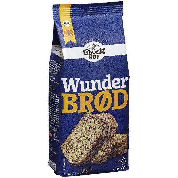 Premix Painea Minune Din Seminte Eco Bauckhof, 600g