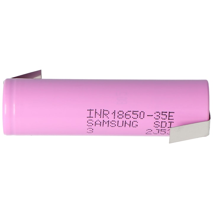 Acumulator Li-Ion Samsung INR18650-35E 3400mAh – 8A | Celula 18650 originala, productie 2023