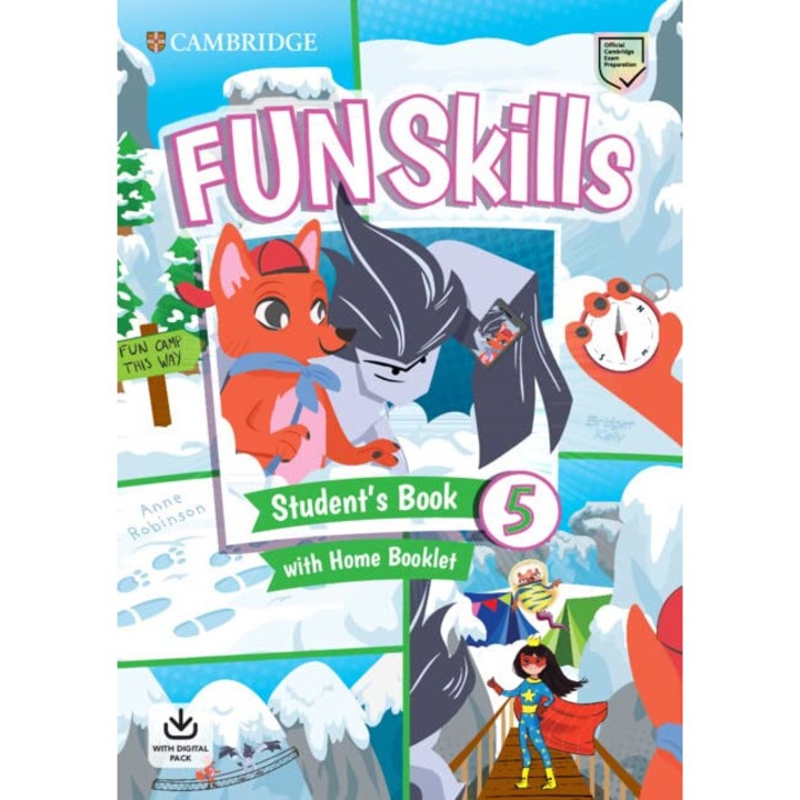 Fun Skills Level 5 Student's Book and Home Booklet with Online Activities autor Bridget Kelly
