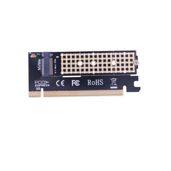 M.2 NVME към PCI-E x16 адаптер, JENUOS, за SSD