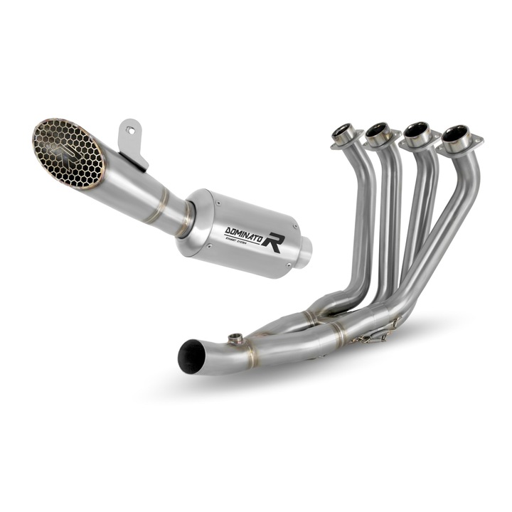 Toba de esapament, Dominator, Compatibil cu Yamaha YZF R6, Argintiu